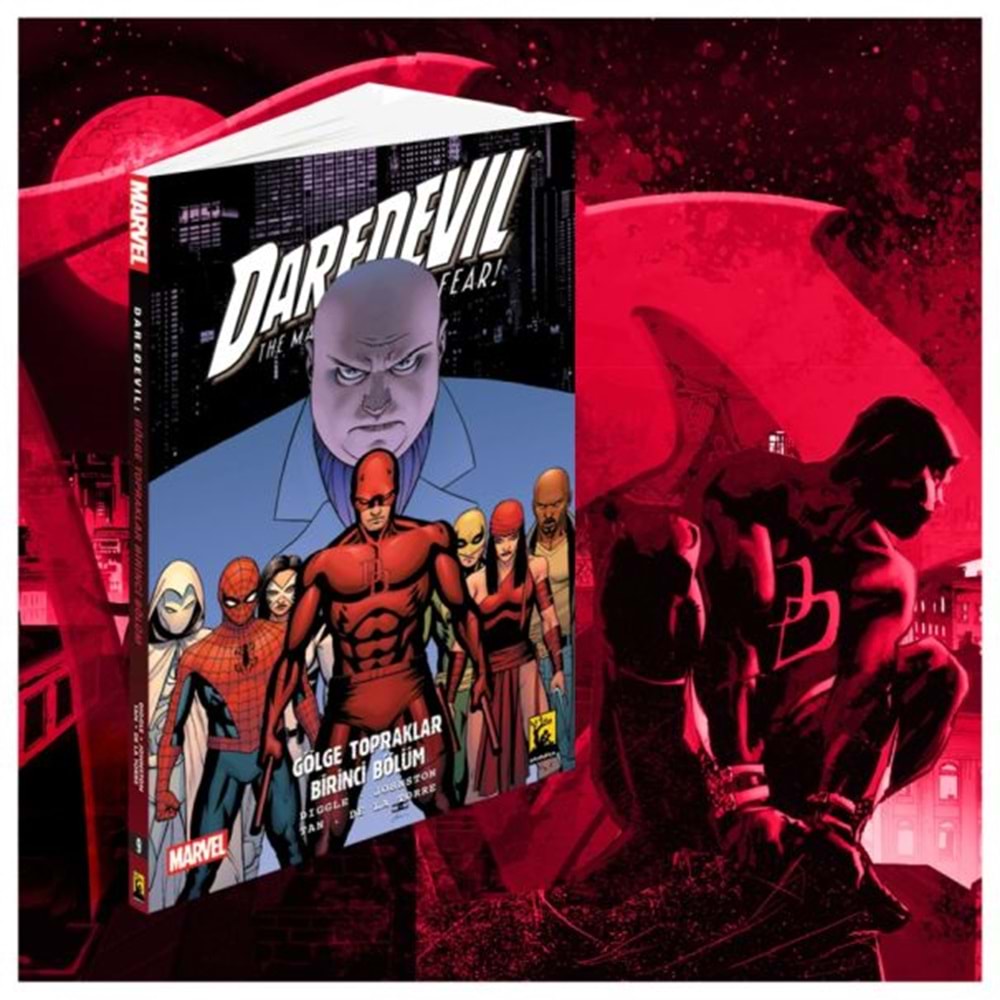 DAREDEVIL CİLT 9 GÖLGE TOPRAKLAR BİRİNCİ BÖLÜM VARYANT A KAPAK