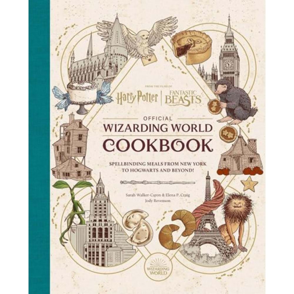 HARRY POTTER FANTASTIC BEASTS OFFICIAL WIZARDING WORLD COOKBOOK HC