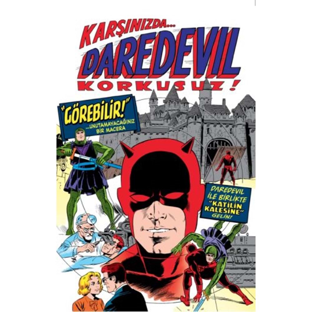MARVEL KLASİKLERİ DAREDEVIL CİLT 1 VARYANT A KAPAK