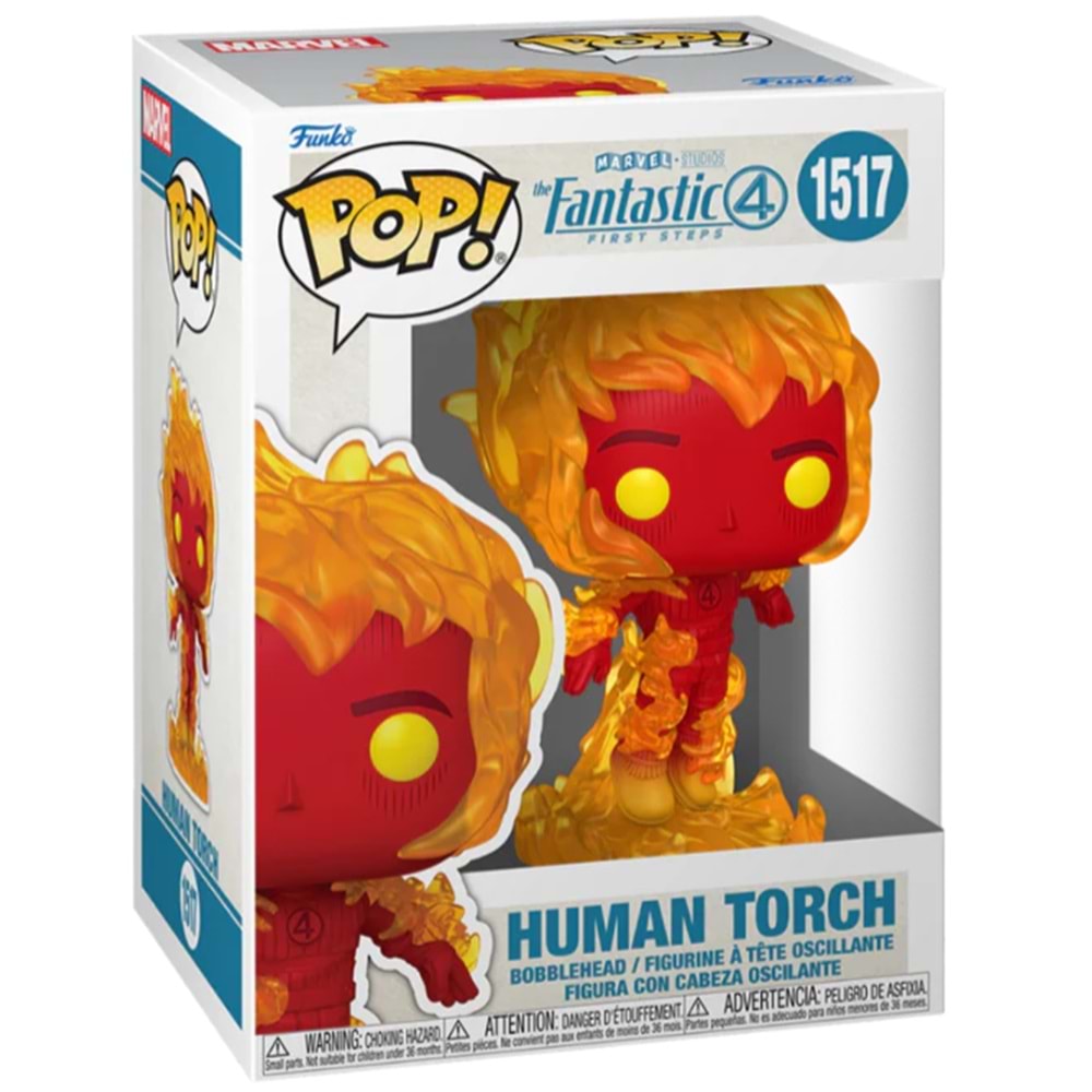 FUNKO POP MARVEL FANTASTIC FOUR HUMAN TORCH 1517