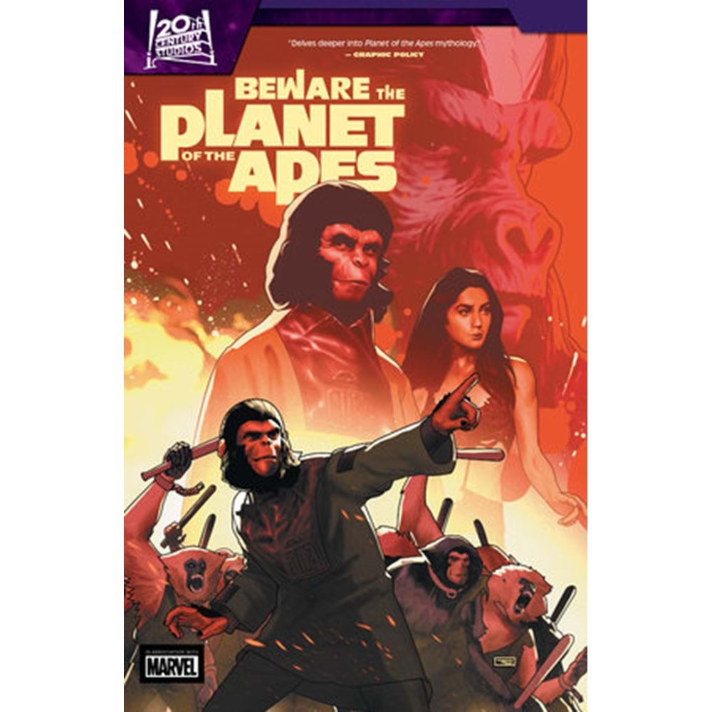 BEWARE THE PLANET OF THE APES TPB