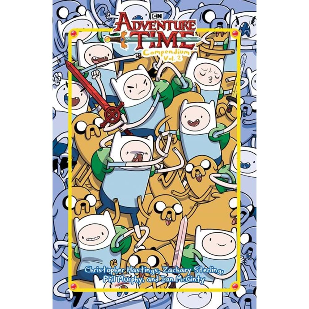 ADVENTURE TIME COMPENDIUM VOL 2 HC DIRECT MARKET EXCLUSIVE COVER