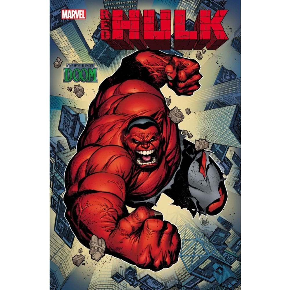 RED HULK (2025) # 1 ADAM KUBERT FOIL VARIANT