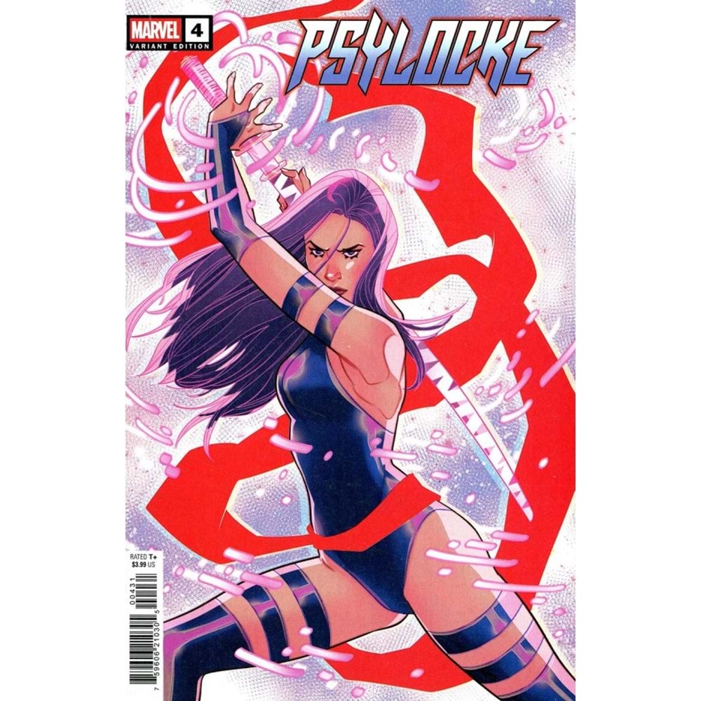 PSYLOCKE (2024) # 4 MARGUERITE SAUVAGE PSYLOCKE VARIANT