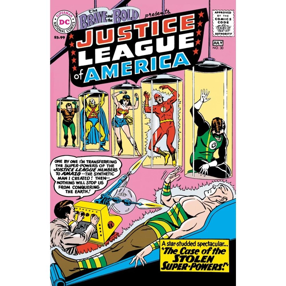 BRAVE AND THE BOLD # 30 FACSIMILE EDITION COVER A MIKE SEKOWSKY & MURPHY ANDERSON