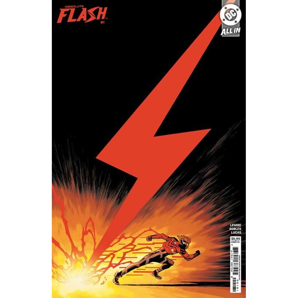 ABSOLUTE FLASH #1 COVER E DECLAN SHALVEY CARD STOCK VARIANT