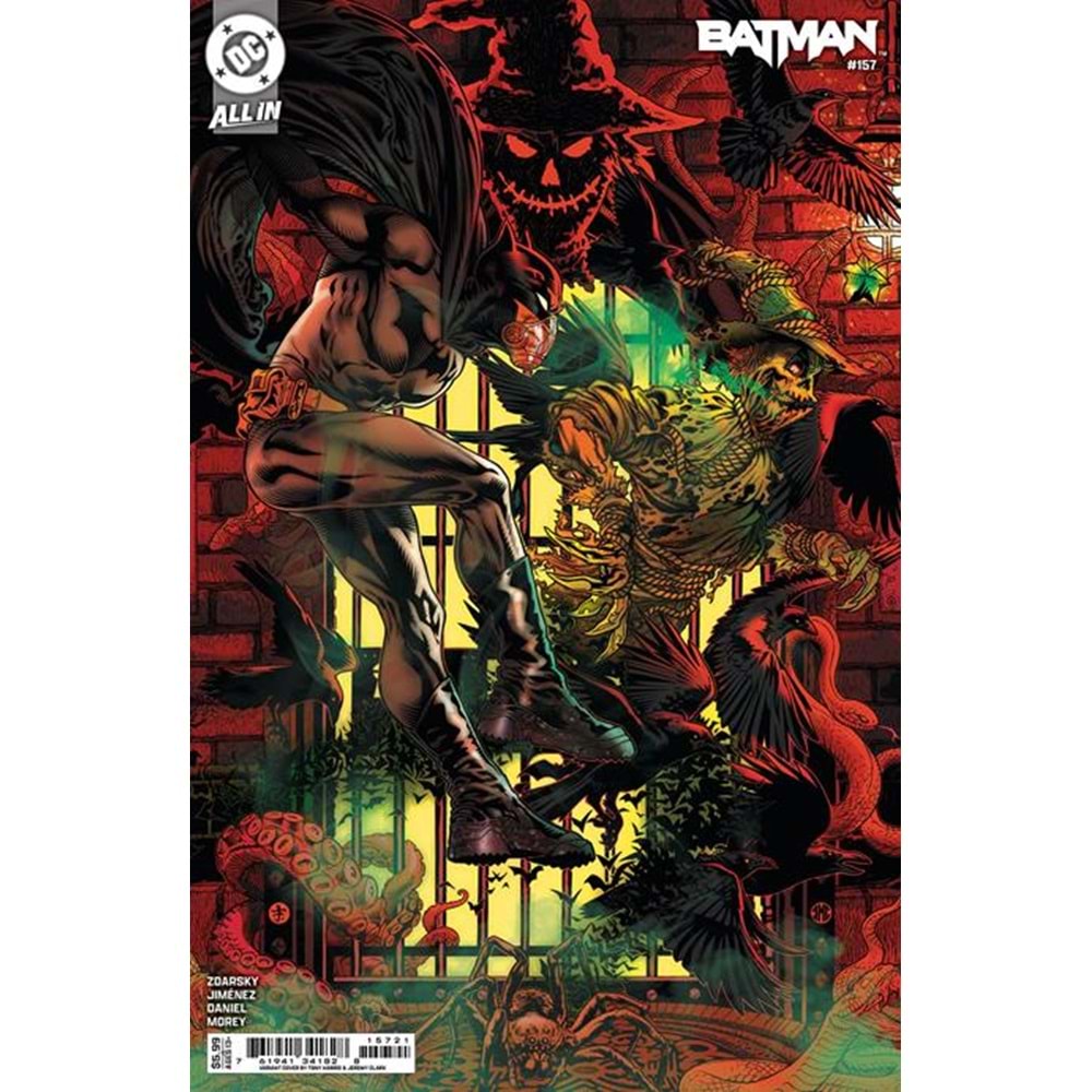 BATMAN (2016) # 157 COVER B TONY HARRIS CARD STOCK VARIANT