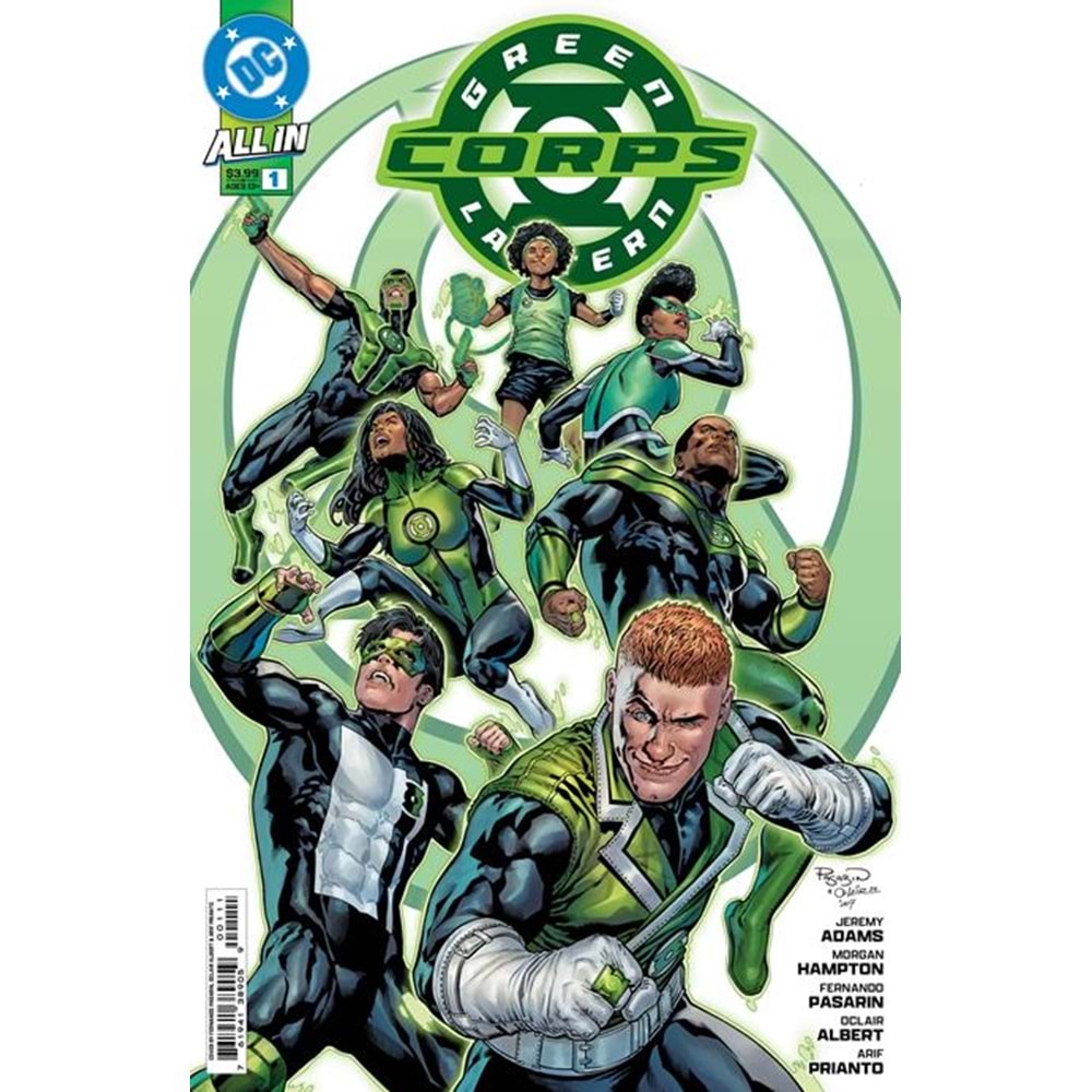 GREEN LANTERN CORPS (2025) #1 COVER A FERNANDO PASARIN & OCLAIR ALBERT