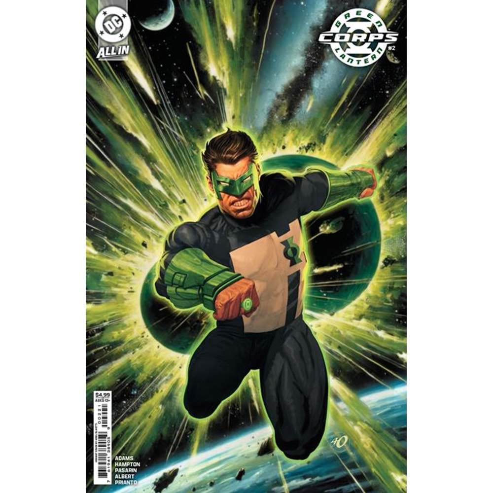 GREEN LANTERN CORPS (2025) #2 COVER C ARIEL OLIVETTI CARD STOCK VARIANT