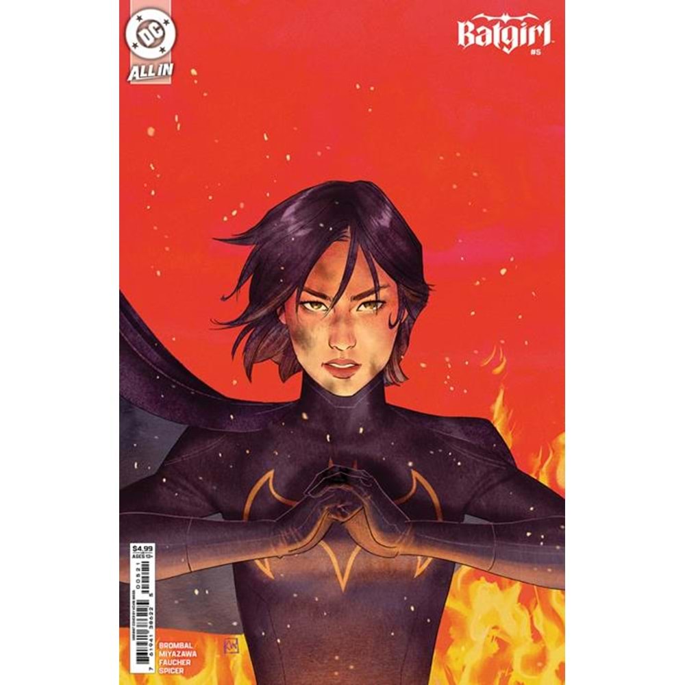 BATGIRL (2024) # 5 COVER B KEVIN WADA CARD STOCK VARIANT
