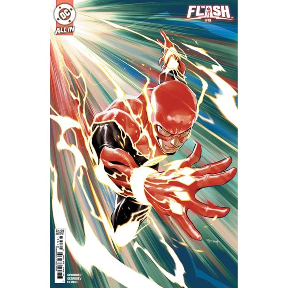 FLASH (2023) # 19 COVER C STEPHEN SEGOVIA CARD STOCK VARIANT