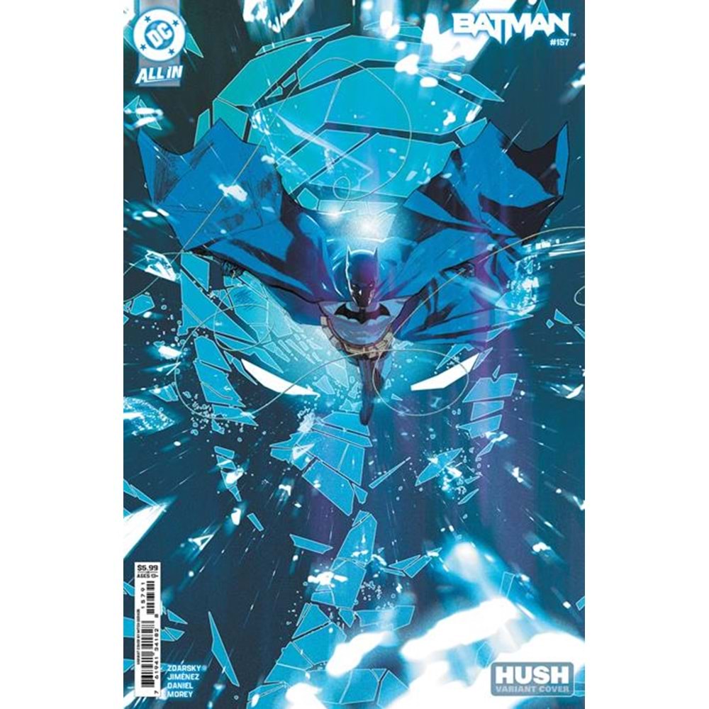 BATMAN (2016) # 157 COVER D MITCH GERADS HUSH CARD STOCK VARIANT