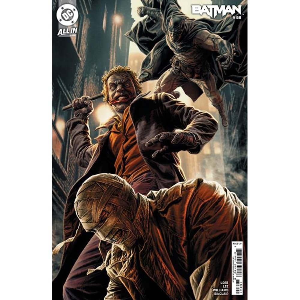 BATMAN (2016) # 158 COVER L 1:25 LEE BERMEJO CARD STOCK VARIANT