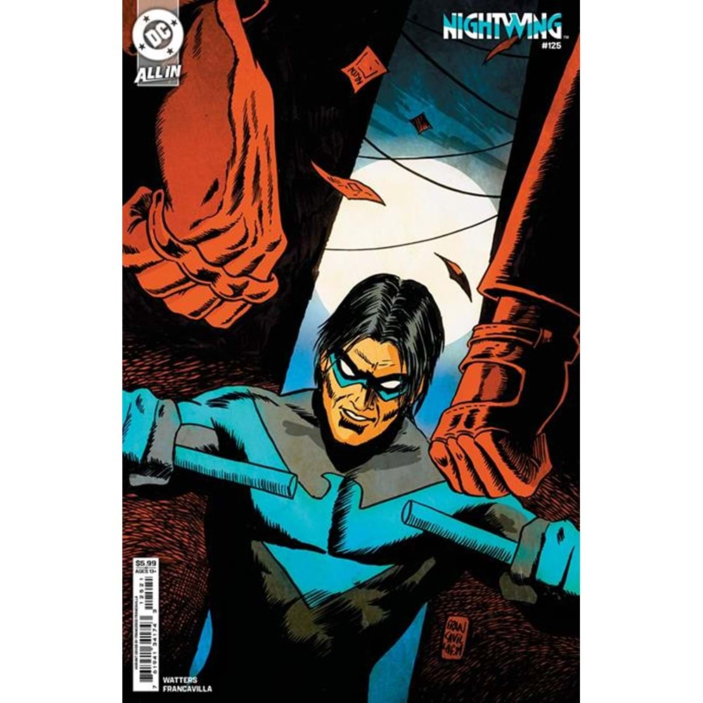 NIGHTWING (2016) # 125 COVER C FRANCESCO FRANCAVILLA CARD STOCK VARIANT