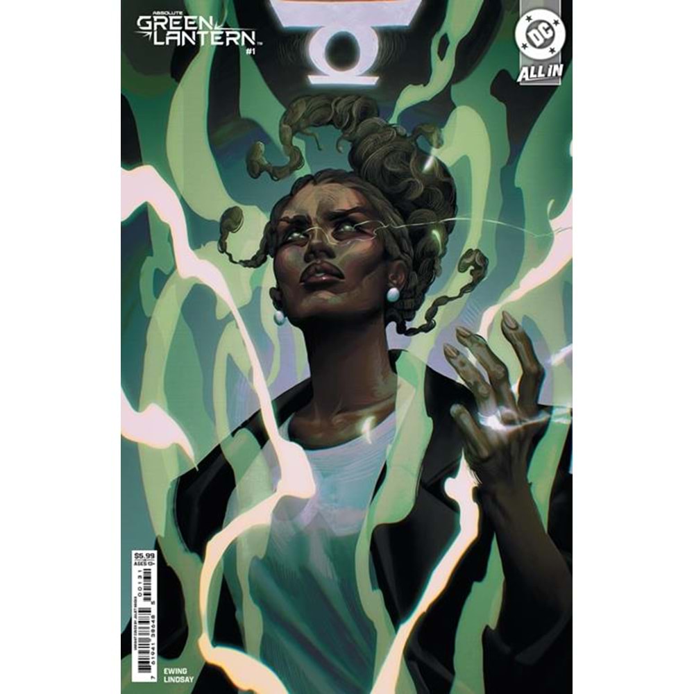 ABSOLUTE GREEN LANTERN #1 COVER B JULIET NNEKA CARD STOCK VARIANT