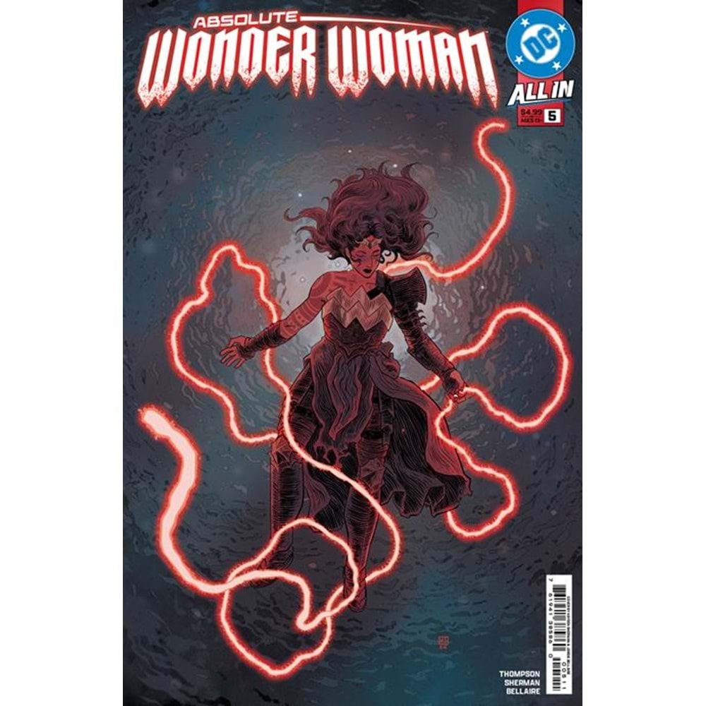 ABSOLUTE WONDER WOMAN # 5 COVER A HAYDEN SHERMAN
