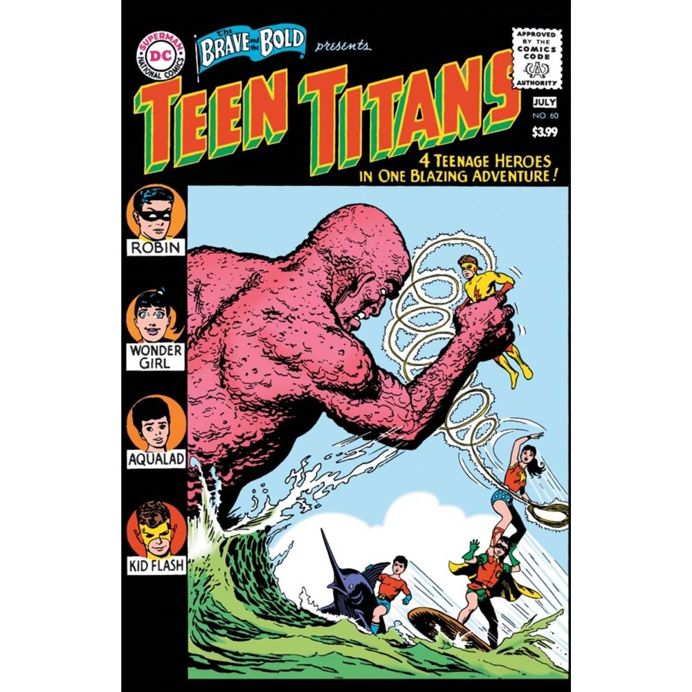 BRAVE AND THE BOLD # 60 FACSIMILE EDITION COVER A NICK CARDY