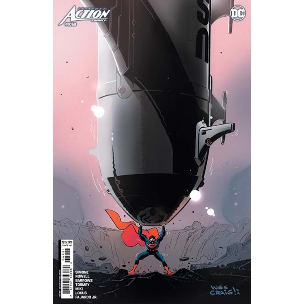 ACTION COMICS (2016) # 1069 COVER B WES CRAIG CARD STOCK VARIANT