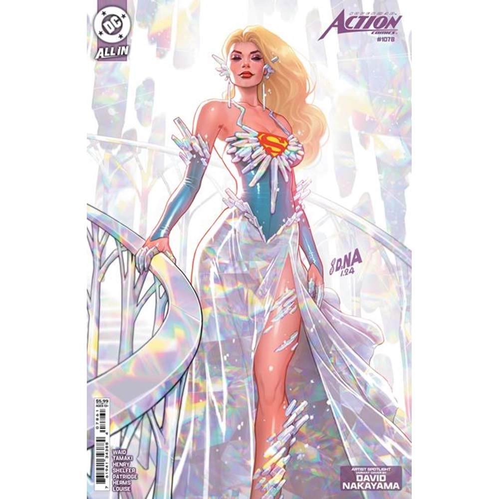 ACTION COMICS (2016) # 1078 COVER D DAVID NAKAYAMA ARTIST SPOTLIGHT CARD STOCK VARIANT