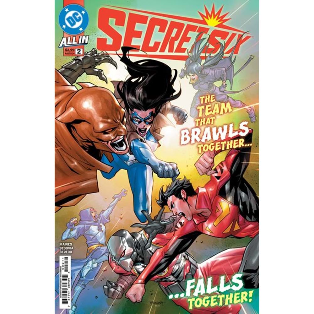 SECRET SIX (2025) #2 (OF 6) COVER A STEPHEN SEGOVIA