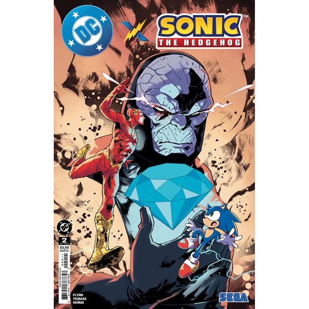 DC X SONIC THE HEDGEHOG #2 (OF 5) COVER A PABLO M COLLAR