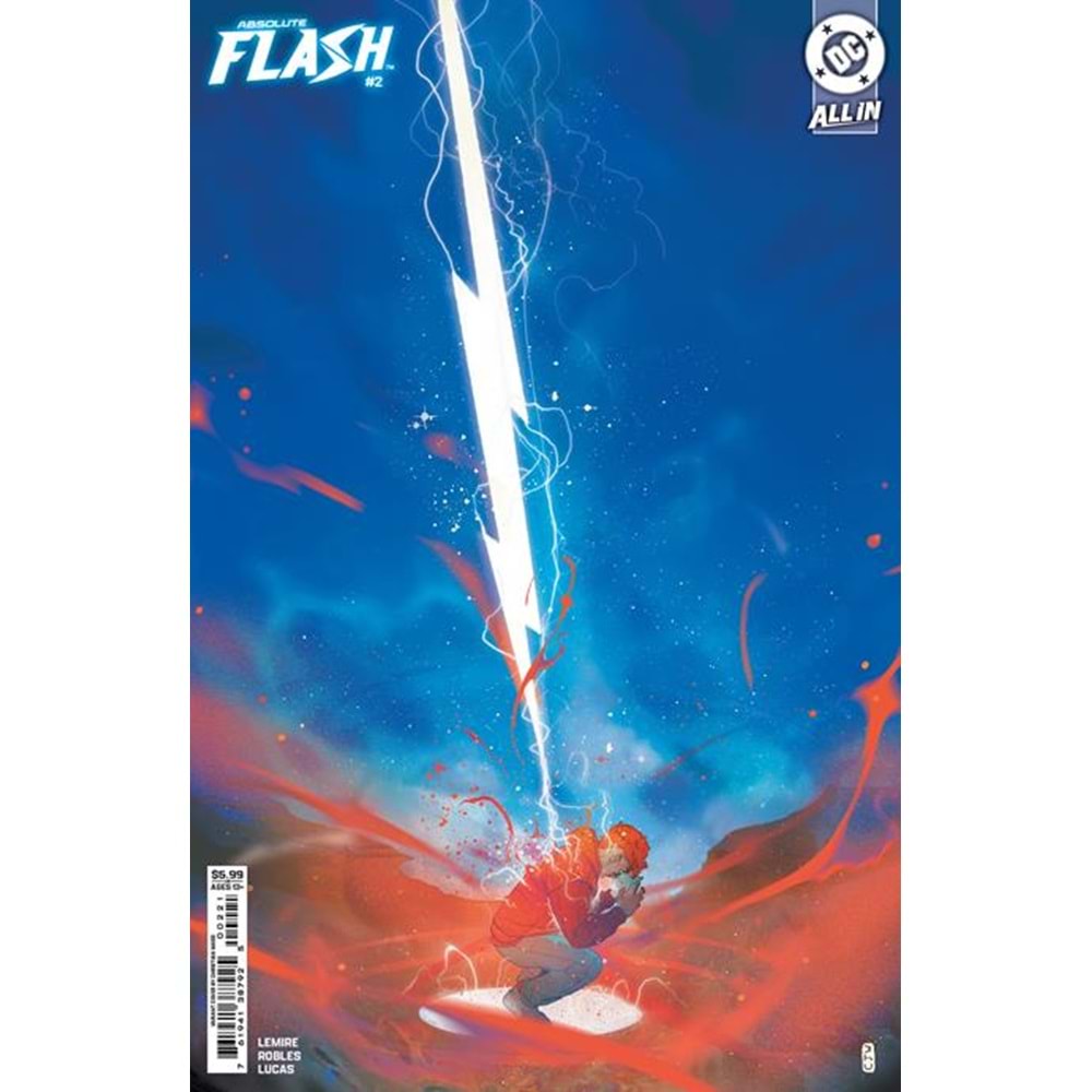 ABSOLUTE FLASH #2 COVER C CHRISTIAN WARD CARD STOCK VARIANT
