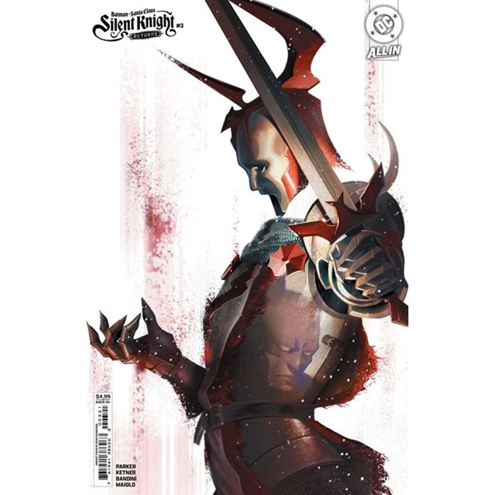 BATMAN SANTA CLAUS SILENT KNIGHT RETURNS # 3 (OF 5) COVER B REIKO MURAKAMI CARD STOCK VARIANT