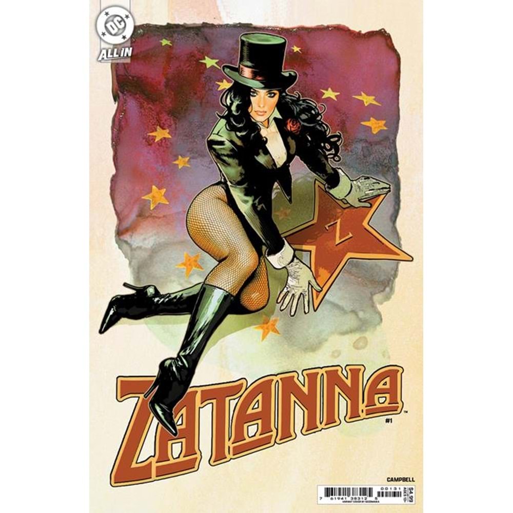 ZATANNA (2025) #1 (OF 6) COVER C SOZOMAIKA CARD STOCK VARIANT