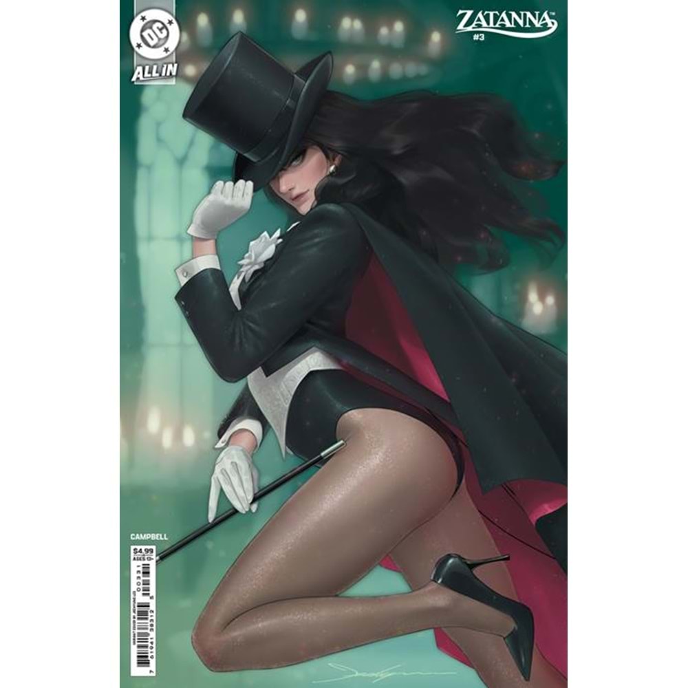 ZATANNA (2025) #3 (OF 6) COVER C JEEHYUNG LEE CARD STOCK VARIANT