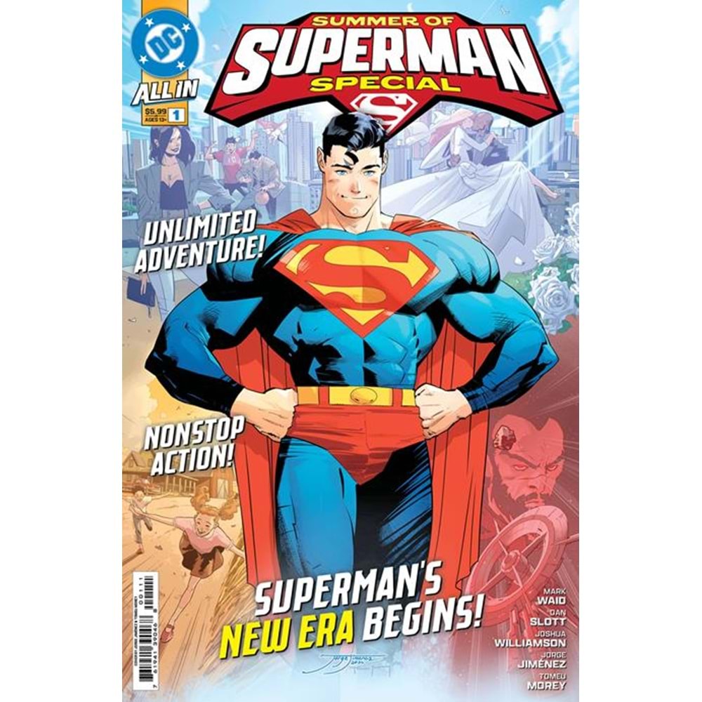 SUMMER OF SUPERMAN SPECIAL #1 (ONE-SHOT) COVER A JORGE JIMENEZ