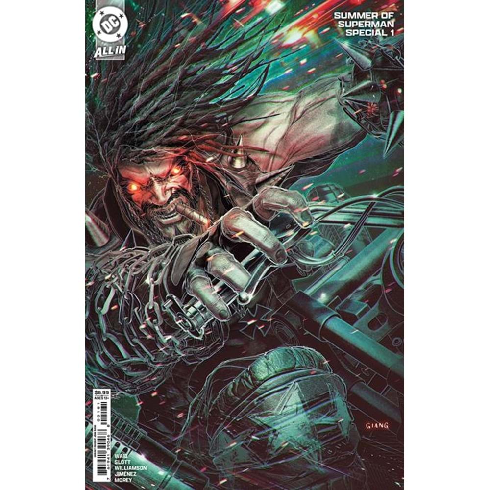 SUMMER OF SUPERMAN SPECIAL #1 (ONE-SHOT) COVER C JOHN GIANG CARD STOCK VARIANT