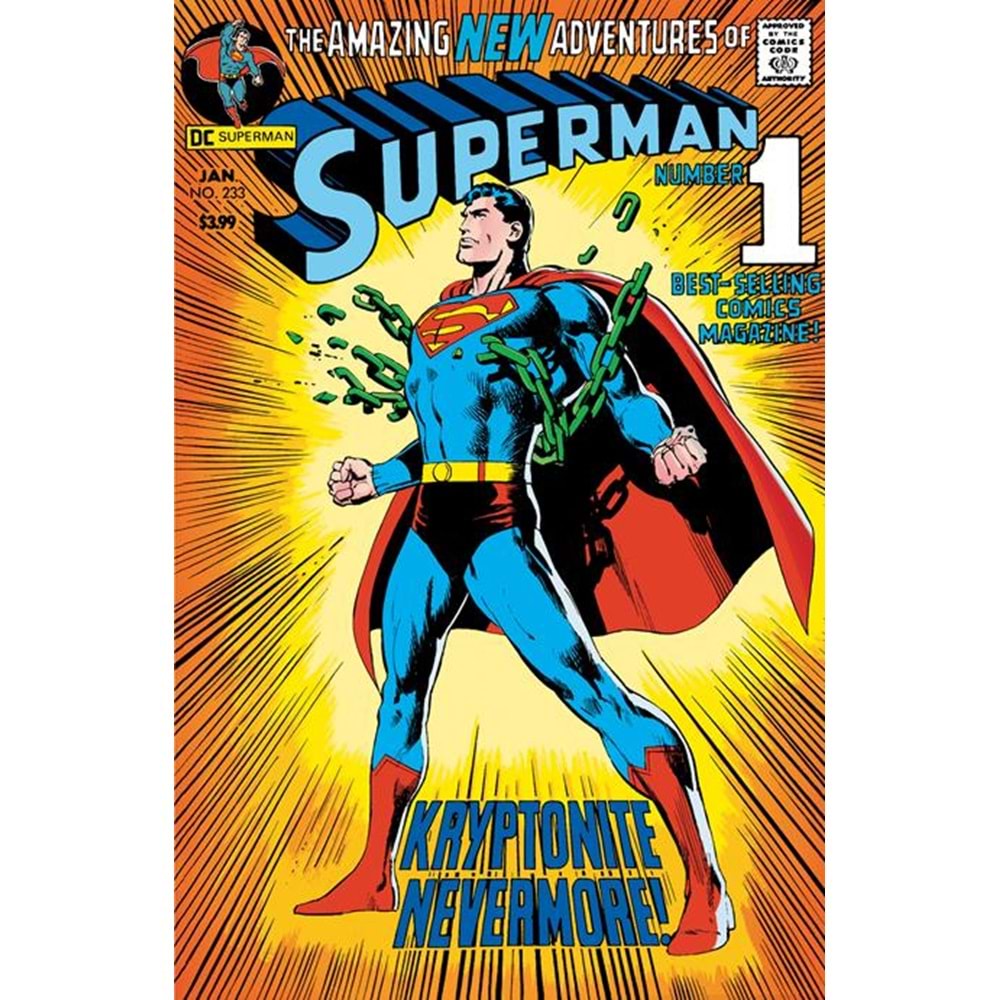 SUPERMAN #233 FACSIMILE EDITION COVER A NEAL ADAMS