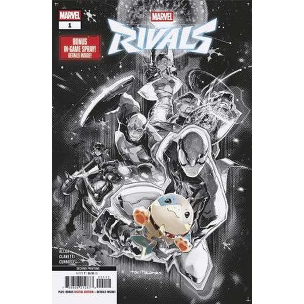 MARVEL RIVALS # 1 SECOND PRINTING TOKITOKORO VARIANT