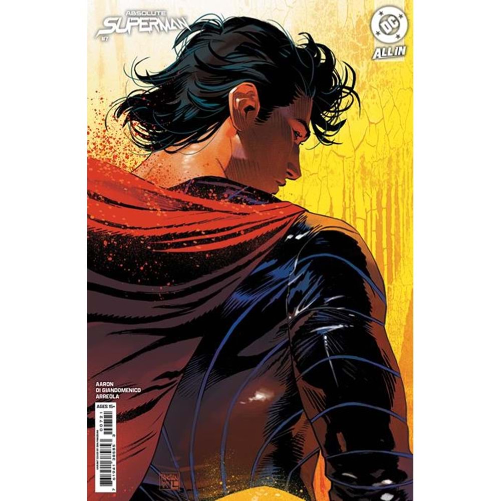 ABSOLUTE SUPERMAN # 7 COVER B DAN PANOSIAN CARD STOCK VARIANT