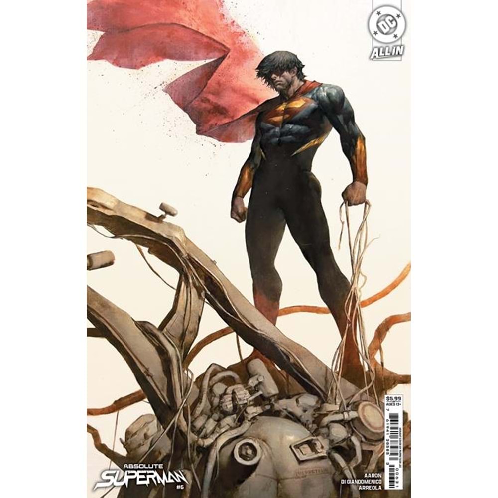 ABSOLUTE SUPERMAN # 6 COVER C PUPPETEER LEE CARD STOCK VARIANT