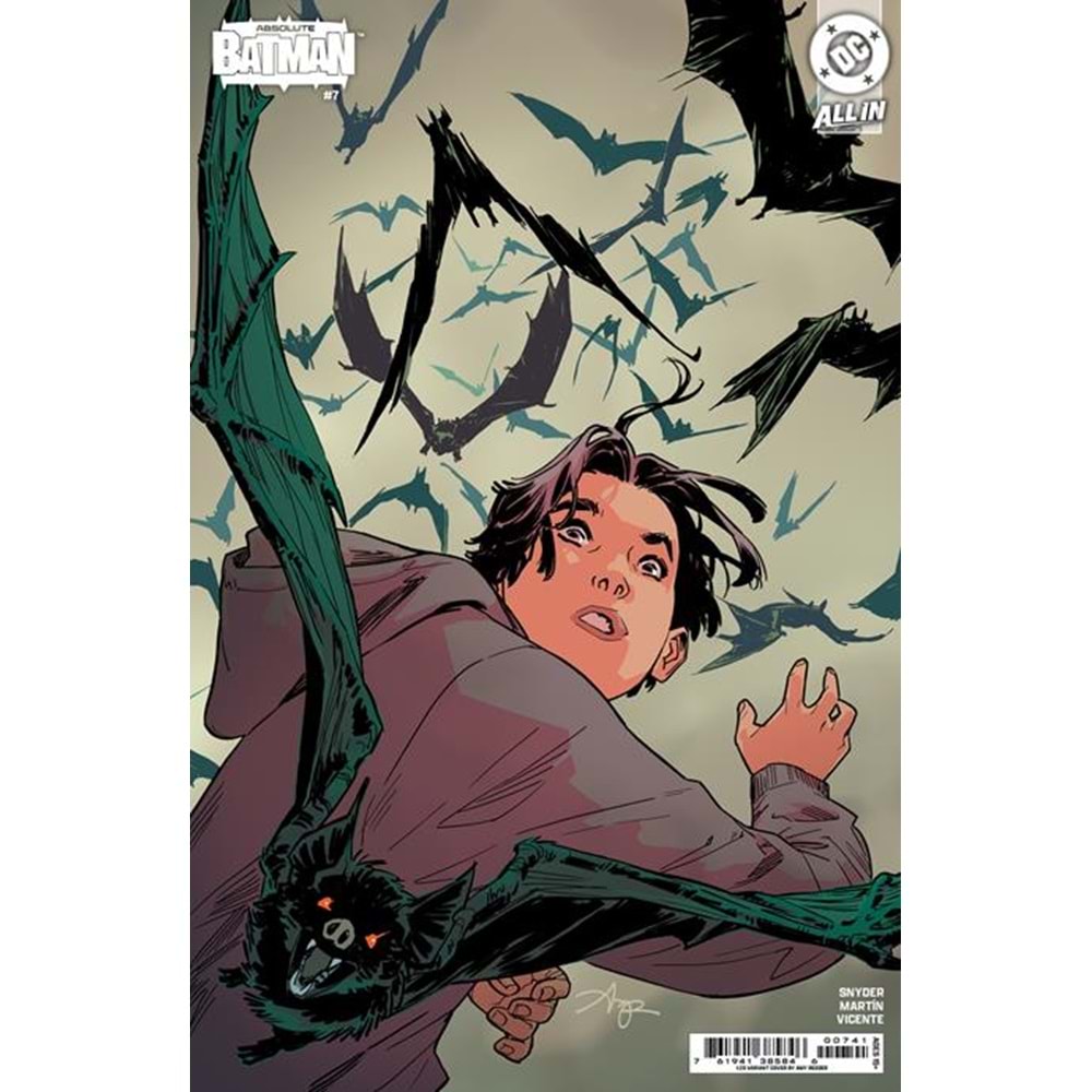 ABSOLUTE BATMAN # 7 COVER D 1:25 AMY REEDER CARD STOCK VARIANT