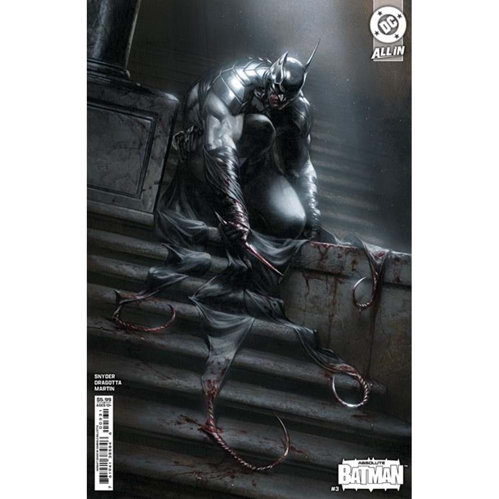 ABSOLUTE BATMAN # 3 COVER C GABRIELE DELLOTTO CARD STOCK VARIANT