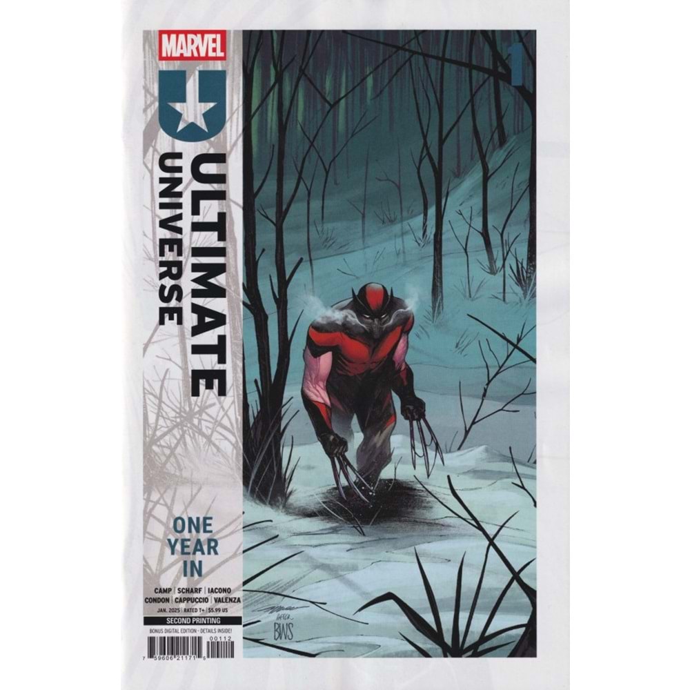 ULTIMATE UNIVERSE ONE YEAR IN # 1 SECOND PRINTING ALESSANDRO CAPPUCCIO VARIANT