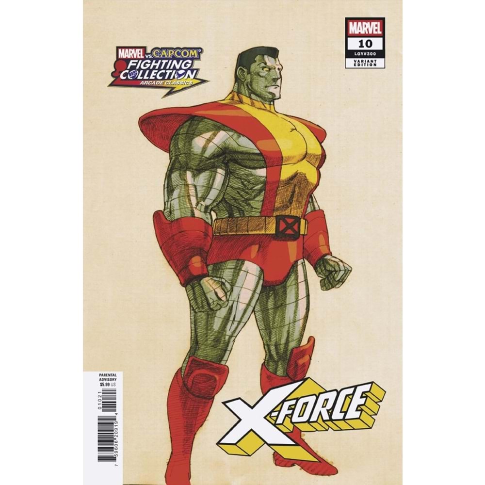 X-FORCE (2024) # 10 BENGUS MARVEL VS CAPCOM VARIANT