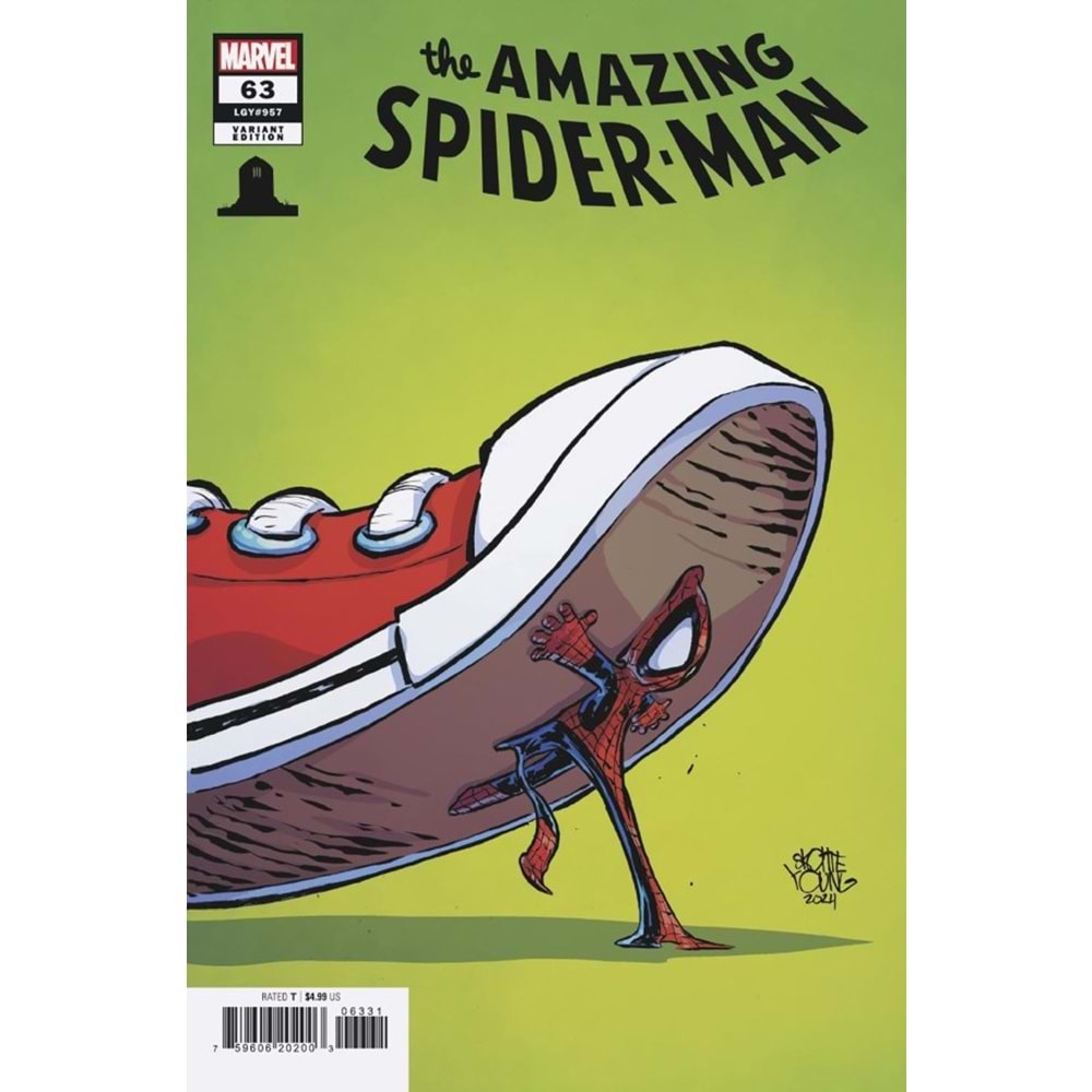 AMAZING SPIDER-MAN (2022) # 63 SKOTTIE YOUNG 8 DEATHS OF SPIDER-MAN VARIANT