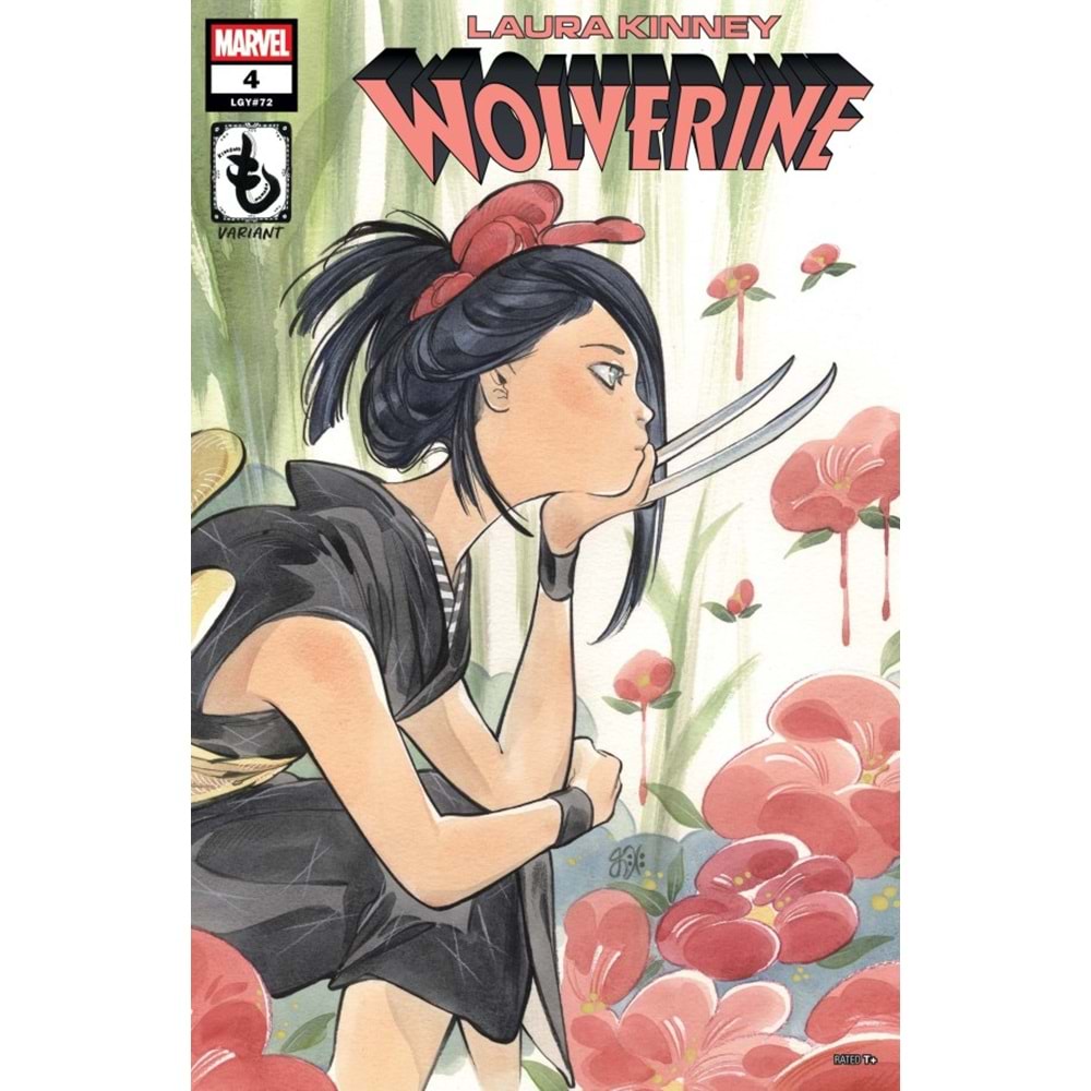 LAURA KINNEY WOLVERINE # 4 PEACH MOMOKO KIMONO VARIANT
