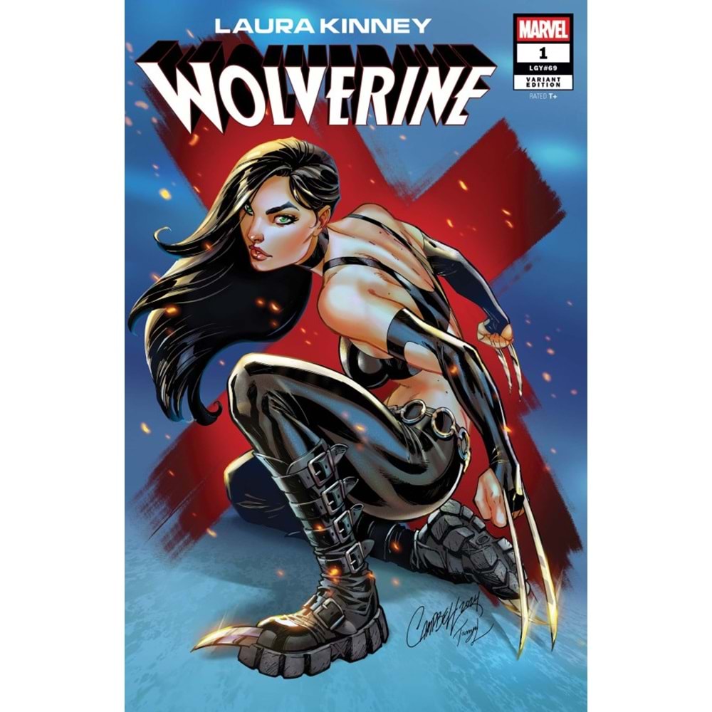 LAURA KINNEY WOLVERINE # 1 J SCOTT CAMPBELL VARIANT