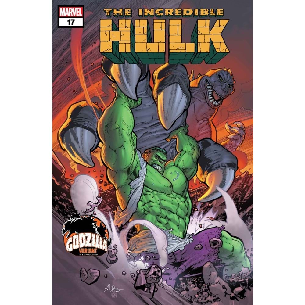 INCREDIBLE HULK (2023) # 17 ANDREI BRESSAN GODZILLA VARIANT