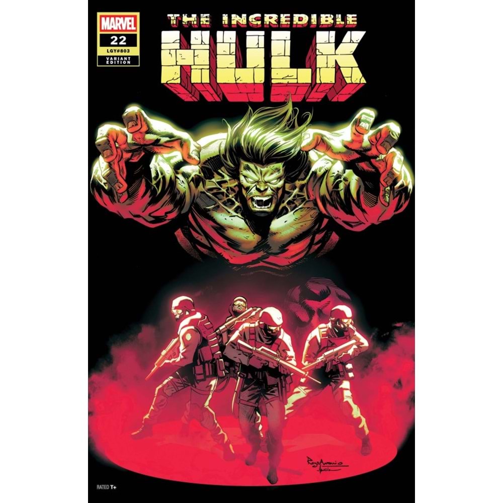 INCREDIBLE HULK (2023) # 22 ROGE ANTONIO VARIANT