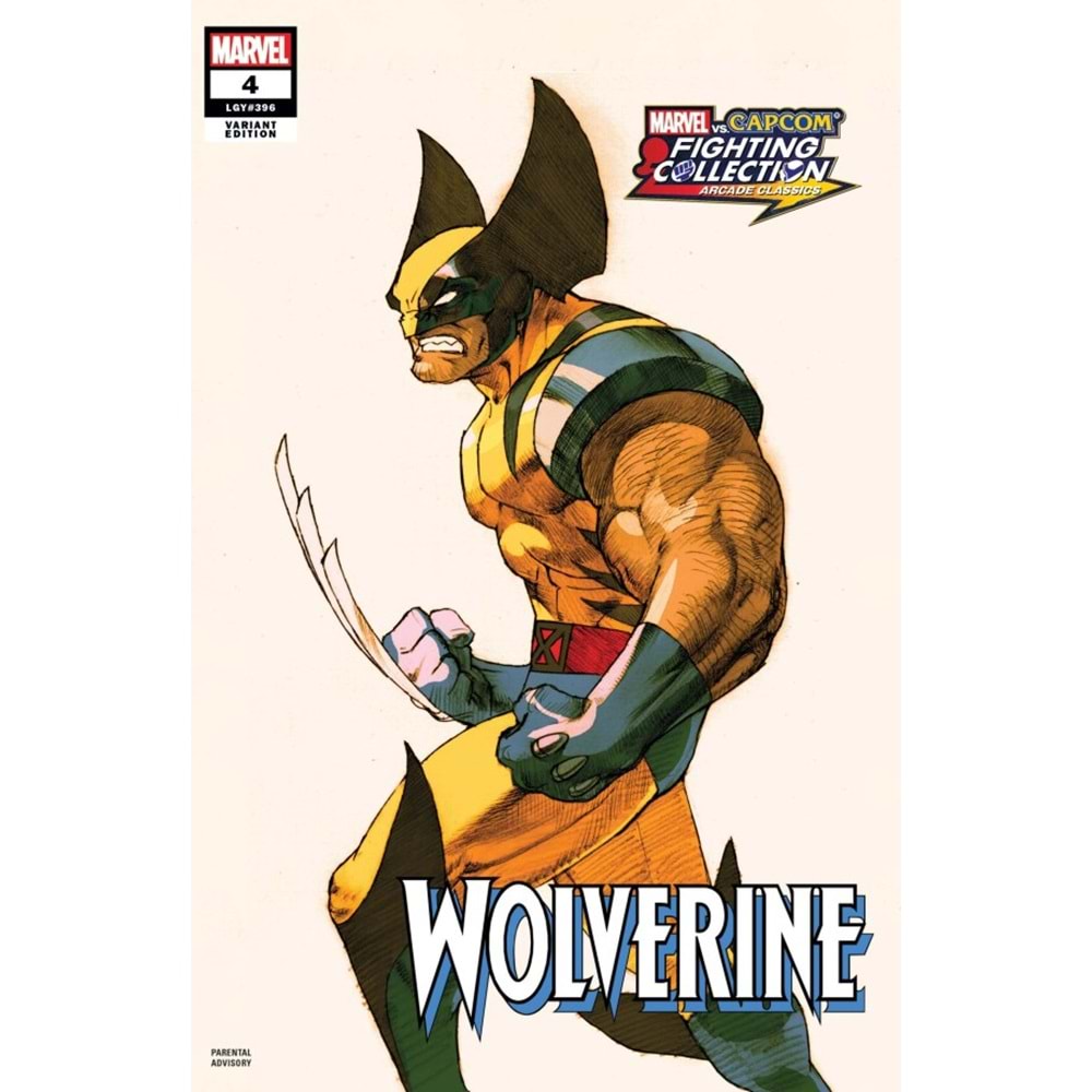 WOLVERINE (2024) # 4 BENGUS MARVEL VS CAPCOM VARIANT