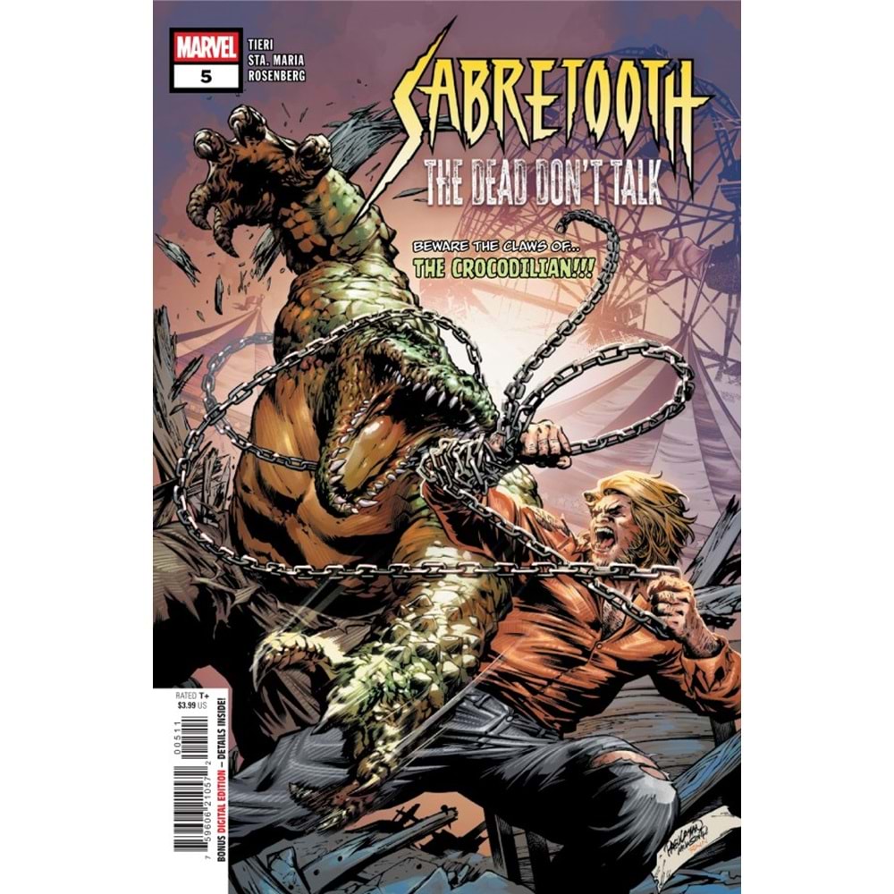 SABRETOOTH THE DEAD DONT TALK # 5 (OF 5)