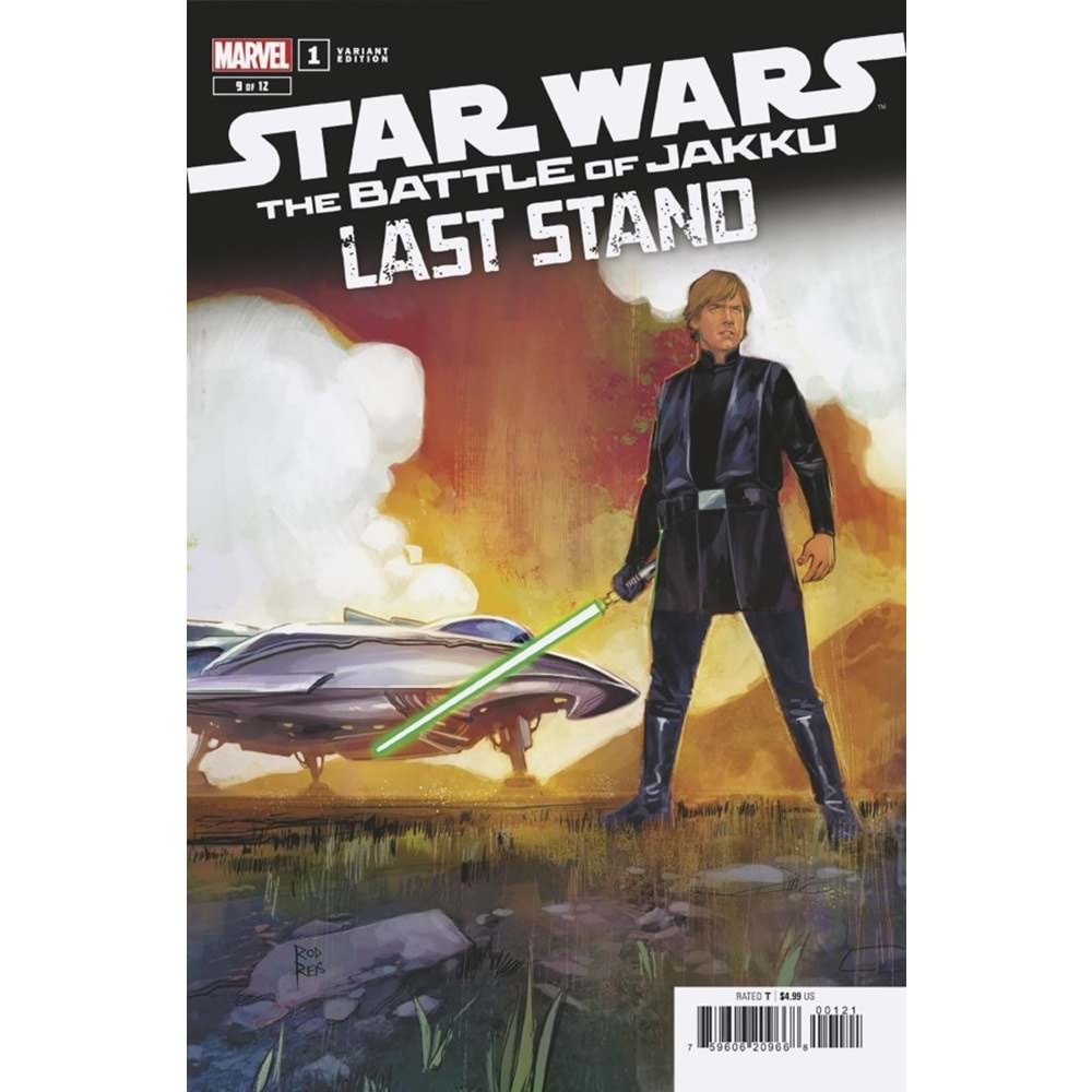 STAR WARS THE BATTLE OF JAKKU LAST STAND #1 (OF 4) ROD REIS VARIANT