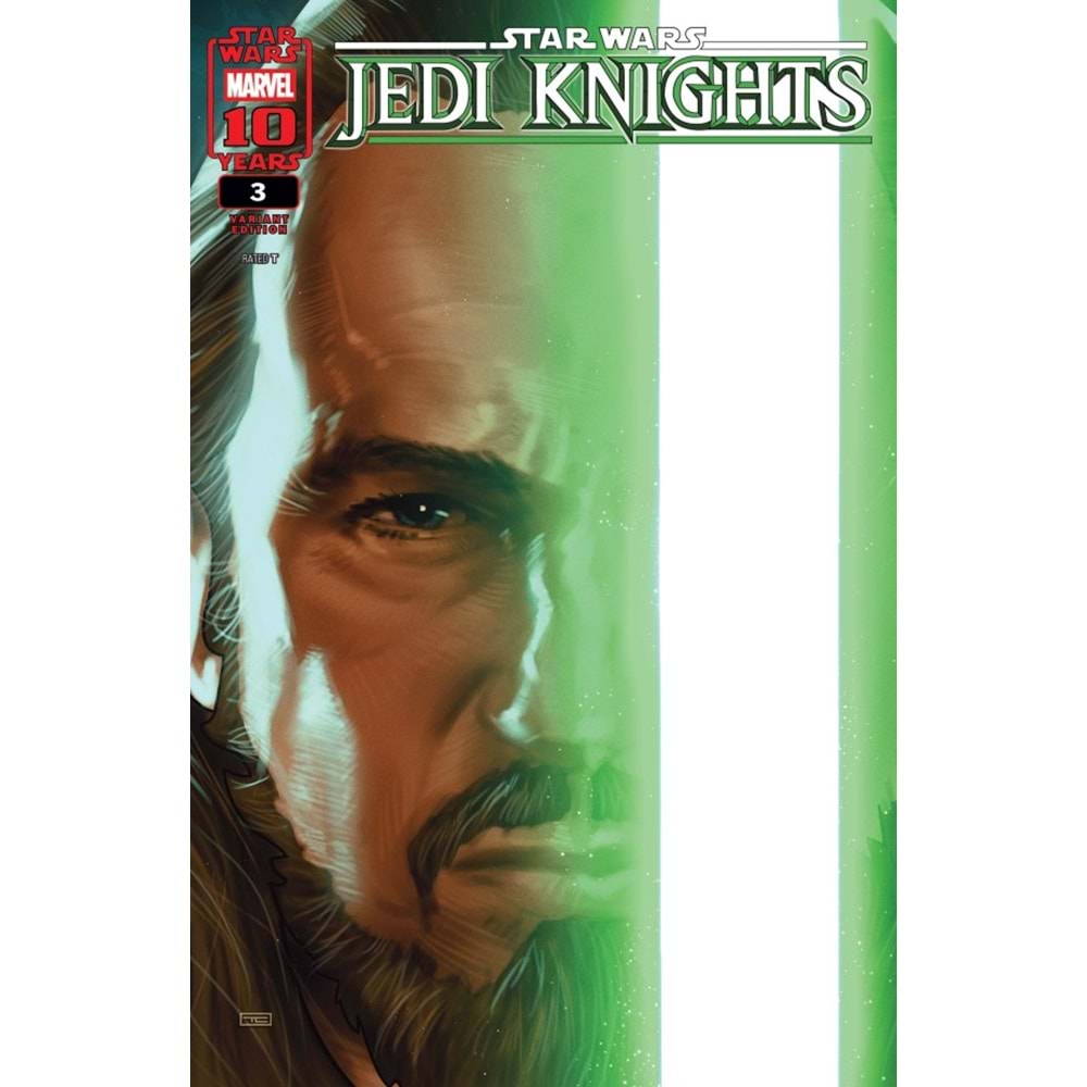 STAR WARS JEDI KNIGHTS # 3 TAURIN CLARKE LIGHTSABER VARIANT