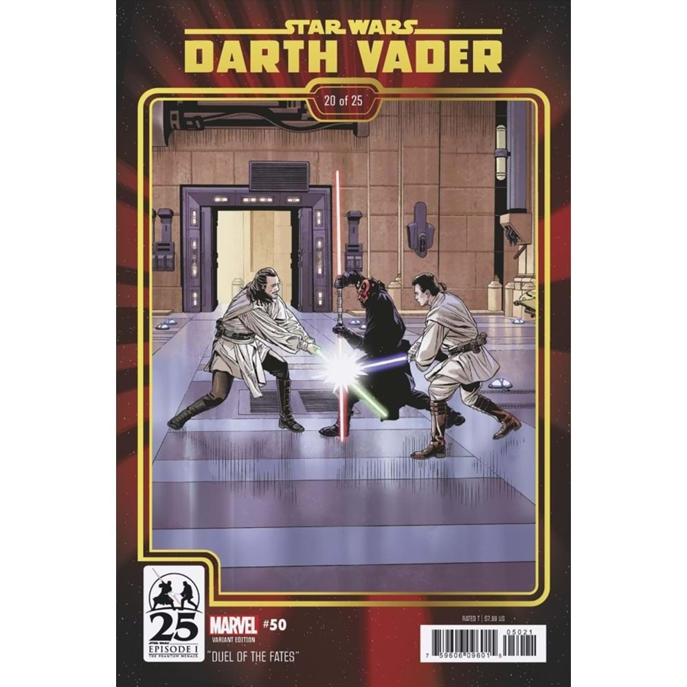 STAR WARS DARTH VADER (2020) # 50 PHANTOM MENACE 25TH ANNIVERSARY VARIANT