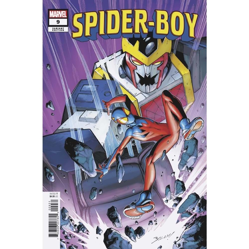 SPIDER-BOY # 9 MARK BAGLEY VARIANT